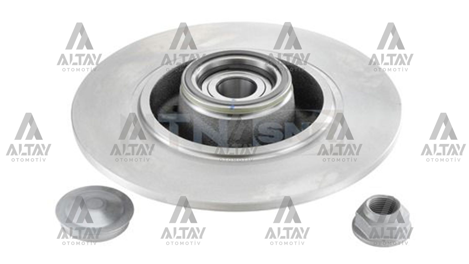 FREN DİSKİ MEGANE III 08-15 / CLIO IV / SCENIC III 09=> ARKA DÜZ ABSLİ PORYALI RULMANLI 260-5