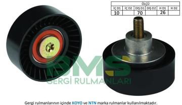 ALTERNATÖR GERGİ RULMANI BMW 316i-318i-Z3 1.9 (99-05) (70x26)