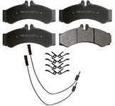 On/Arka Fren Balatası Cıft Teker-  (Vw Lt 97-07  Mercedes Sprınter 95-06)