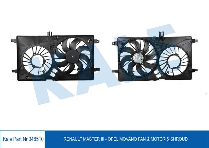 FAN MOTORU DAVLUMBAZLI MASTER III 2.3DCI / MOVANO (DAVLUMBAZLI) TEK MOTORLU