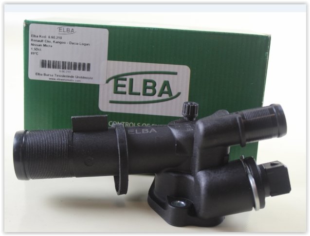 TERMOSTAT 89C (KOMPLE MÜŞÜRLÜ) CLIO-MGN-KNG-LOGAN 1.5 DCI