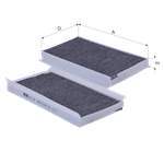 POLEN FILTRESI BMW E60 E61 E63 E64 KARBONLU