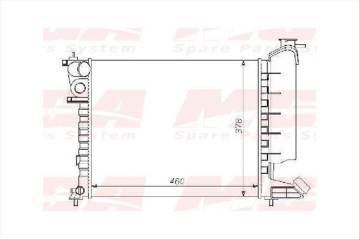 SU RADYATORU MEKANİK ( PEUGEOT : 306 16 TU5JP-- 98 NAC CITROEN : ZX 1.4 )