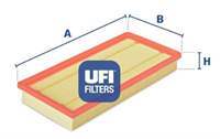 HAVA FILTRE -(FIAT: BRAVO II ''1.4'' 07> /DOBLO ''1.4'' 10> /PUNTO EVO ''1.4'' 12>  /EGEA 1.4  15-)
