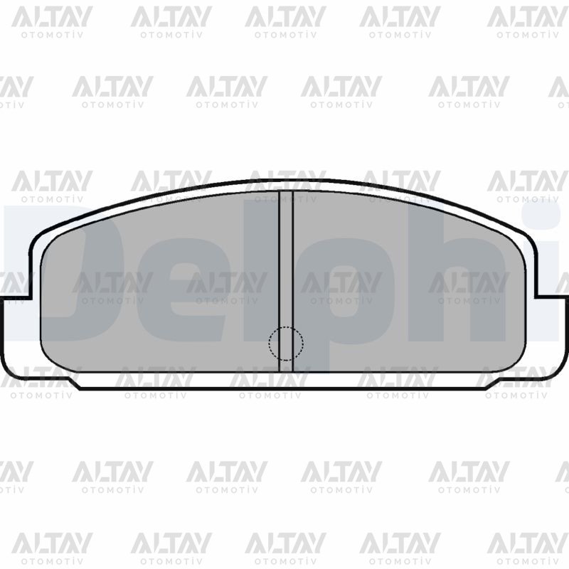 FREN BALATA 626  98-02 / MAZDA 6 03-12 / 323 99=> DISK ARKA