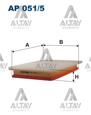 HAVA FİLTRESİ CORSA C / COMBO C / MERİVA A 01=> Z13DT-Z13DTJ-Y17DT