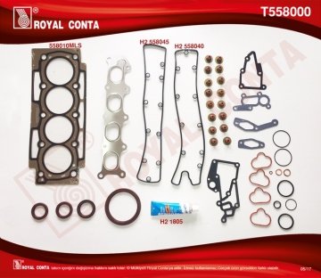 MOTOR TAKIM CONTA (ALT / UST FULL) / (S,K,C DAHIL) P407 JUMPY EXPERT SCUDO C5 P307 P206 GTI C4 EW10J4 (2,0 16V) / P406 P407 XSARA PICASSO C5 EW7J4 (1,8 16V)