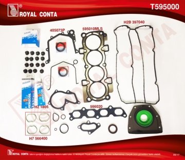 MOTOR TAKIM CONTA (REINZ KEÇELİ+SUBP.LAST) FOCUS II 1.6 16V (03-07) 100HP