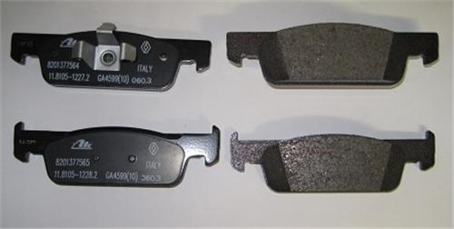 ÖN BALATA CLIO IV 0.9 TCE-1.2-1.5DCI 12=> DACIA DUSTER-LOGAN II- SANDERO II 1.2-1.5DCI 12=>