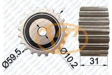 EKSANTRIK RULMANI DISLI CLIO I II KANGO LAGUNA MASTER MEGANE RAPID SCENIC TRAFIC 1.9 F9Q