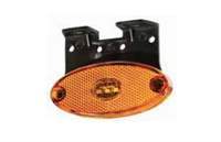 ISARET LAMBASI LED (SIDE MARKER) OVAL TIP (KLIKLI 50cm KABLOLU)
