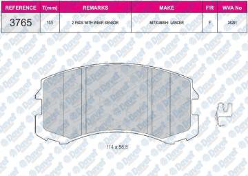 FREN BALATASI ON SHIMLI WVA 23507 LANCER 00->