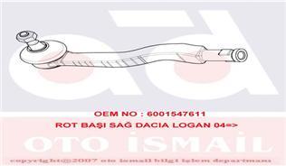 ROT BAŞI SAĞ DACIA LOGAN I-II-SANDERO I-II-DOKKER-LODGY-SYMBOL II