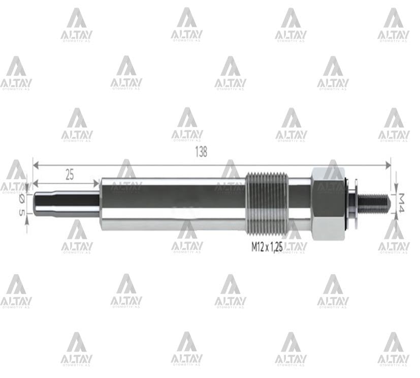 KIZDIRMA BUJİSİ (ISITMA) NKR-55 / D-MAX 04=> / J.9 11V