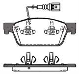 ON FREN BALATASI-  (VW TRANSPORTER 10-19)