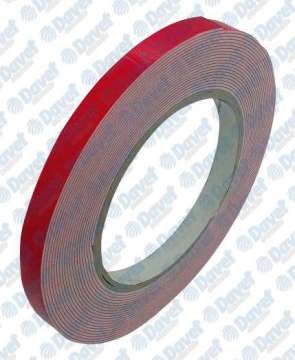 CIFT TARAFLI BANT 1cm 10 METRE BEYAZ