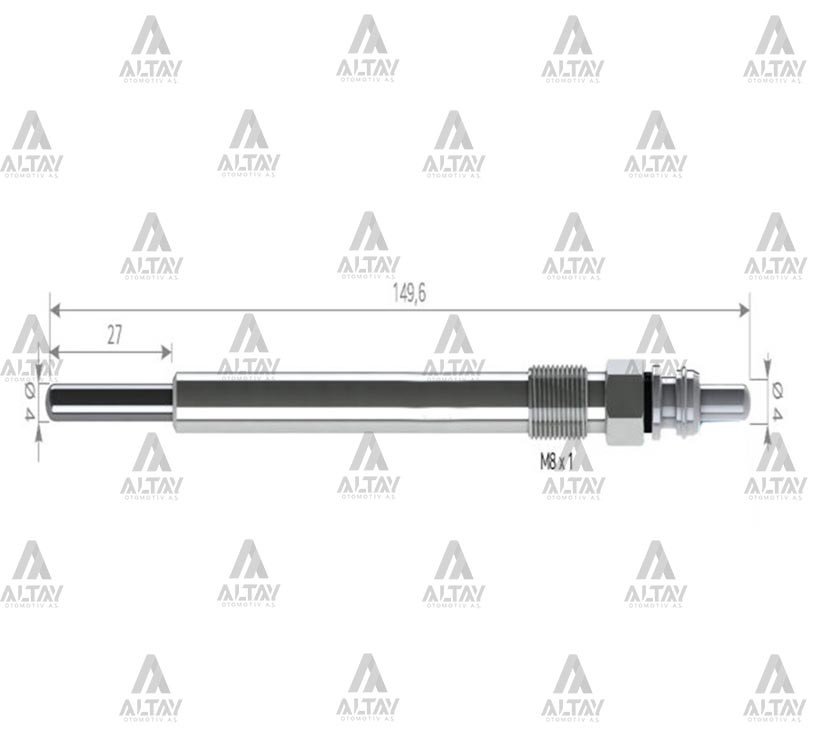 KIZDIRMA BUJİSİ (ISITMA) COLT 1.5 DI-D / SMART FORFOUR 1.5 CDI 11.5V.