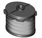 FILTRE YAKIT ( PEUGEOT : PARTNER / CITROEN : BERLINGO / C15 / FIAT : SCUDO 1.9D MAZOT FILTRESI DW8 )