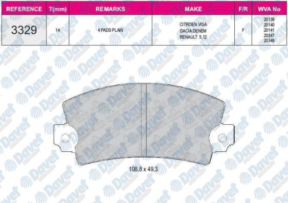 ON FREN BALATASI R12 SOLENZA BENZINLI