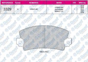 ON FREN BALATASI R12 SOLENZA BENZINLI