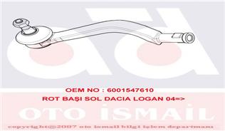 ROT BAŞI SOL DACIA LOGAN I-II-SANDERO I-II-DOKKER-LODGY-SYMBOL II
