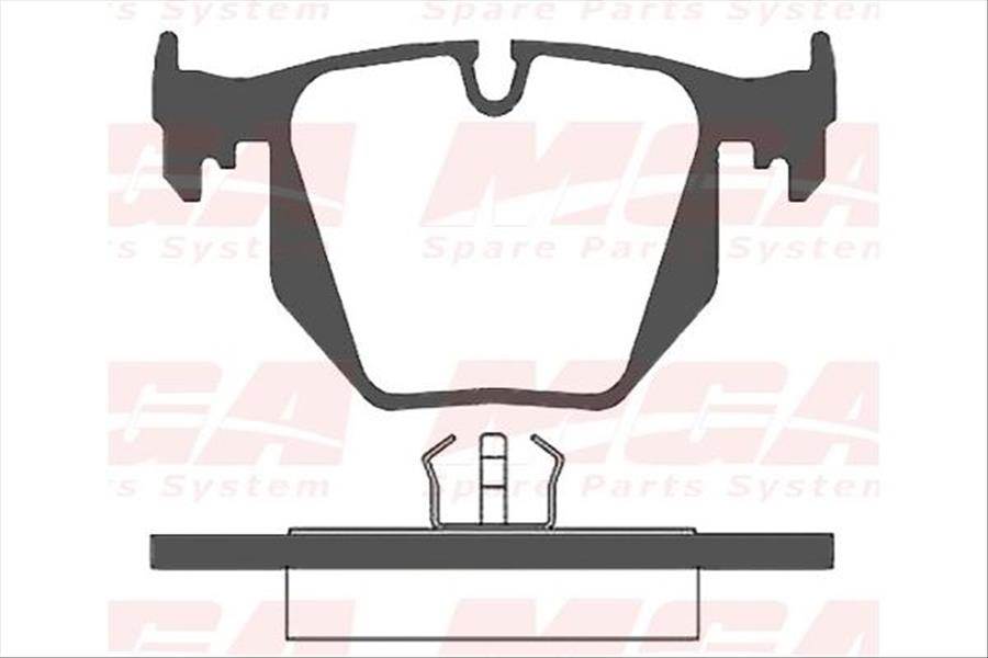 Fren Balatası Arka Wva 21487 Gdb1304 (Bmw: E39-E38-E34-E31-X3-X5 / Lannd Rover: Range Rover Iıı)