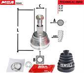 AKS KAFASI DIS-(VW: GOLF IV/BORA/SEAT: LEON/TOLEDO/AUDI: A3 1.8T/1.9TDI ASZ/ARL /AJM )