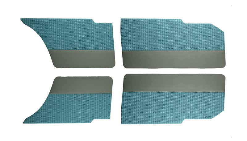 KAPI IC DOSEMESI EM CIZGILI KUMAS MAVI 131 DOGAN