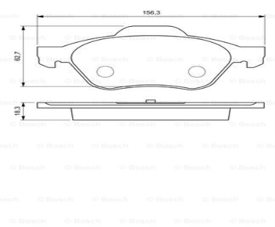 Fren Balatası Ön  Megan-Iı / Laguna-Iı-Iıı Bm