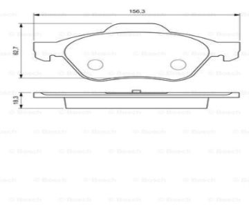 Fren Balatası Ön  Megan-Iı / Laguna-Iı-Iıı Bm