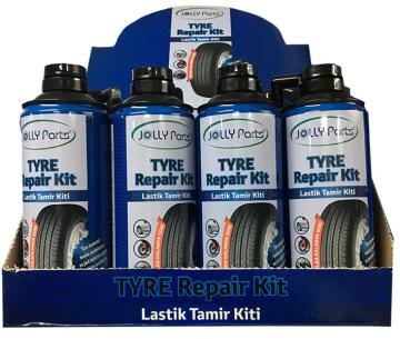 LASTİK TAMİR SPREYİ 400 ml. (20 PS'YE KADAR ŞİŞİRİR)