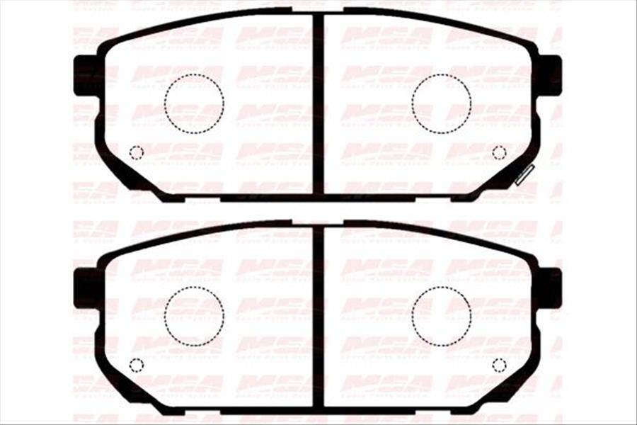 Balata Fren Arka-(Kıa: Sorento 02>10 )Wva23763