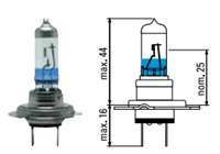 12V H7 55W Cıvalı % 30 Beyaz % 130 Fazla Isık