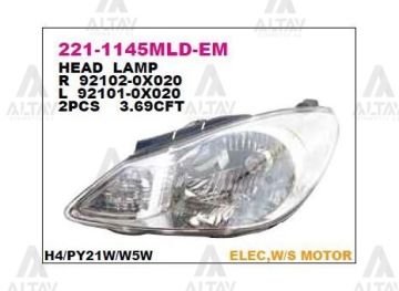 FAR I-10 08-10 MOTORLU SAĞ