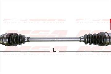 AKS KOMPLE SOL-(SUZUKI: ALTO 91>00 )