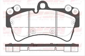 Fren Balatası On-(Vw : Touareg 2006>2010 / Audı : Q7 3.0 Tfsı 2006>2010 / Porsche : Cayenne 4.5 2002>2010)