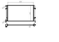 SU RADYATORU (VW CADDY 04-  GOLF 04-14  AUDI A3 04-13  SEAT LEON 06-13)