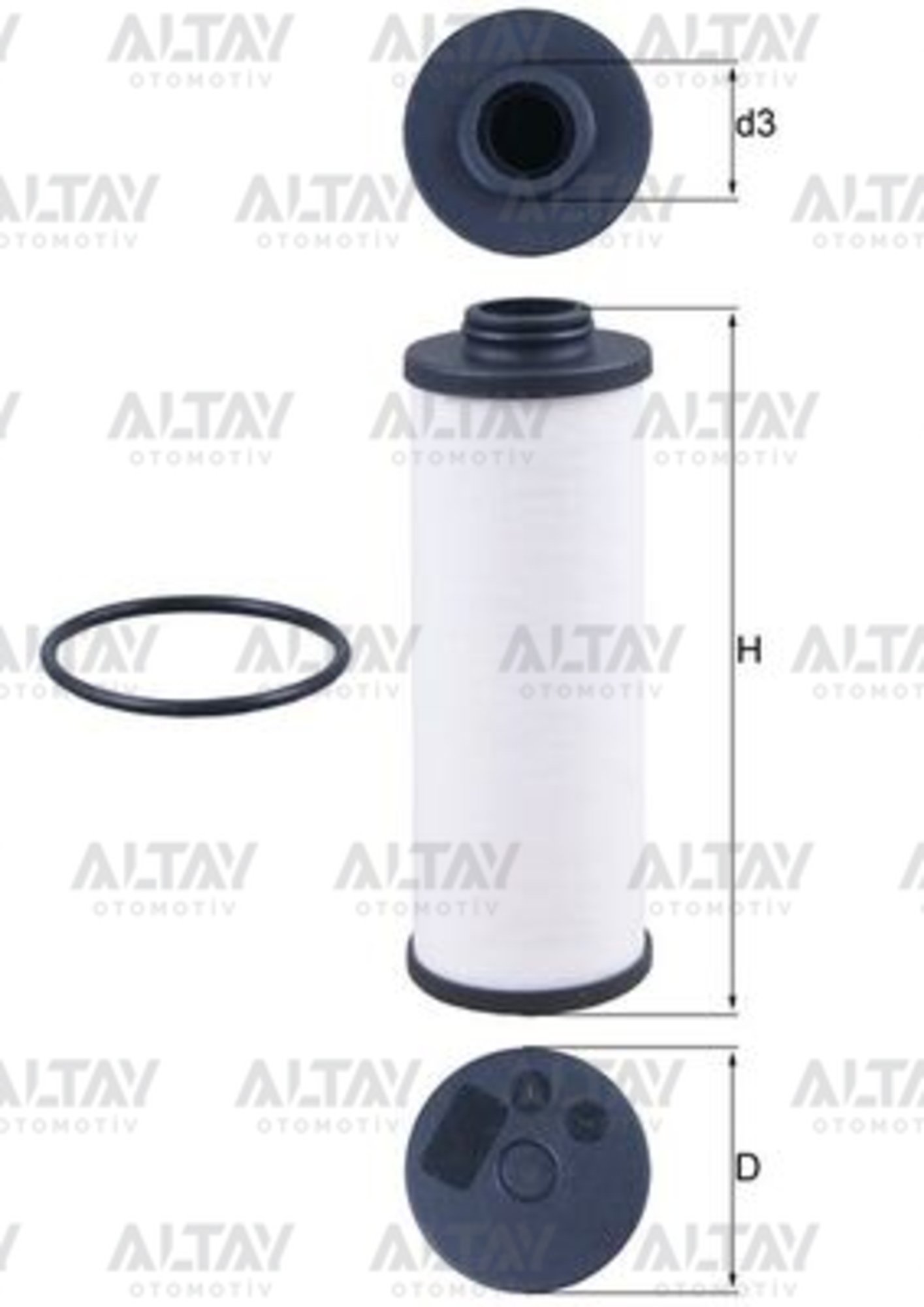 ŞANZIMAN YAĞ FİLTRESİ A4 / A5 / A6 / A7 / Q5 08=>