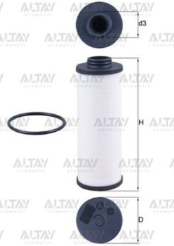 ŞANZIMAN YAĞ FİLTRESİ A4 / A5 / A6 / A7 / Q5 08=>