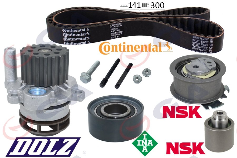 DEVİRDAİMLİ EKSANTRİK GERGİ KİTİ PASSAT-JETTA-GOLF5-OCTAVIA-A3-A6 2.0TDI 04-06(BKP-BKD-BRE-BLB-BMR)