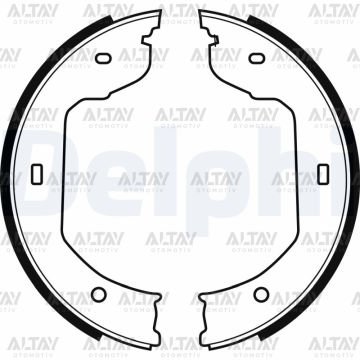FREN BALATA TOUAREG / Q7 04-10 PABUÇ ARKA 185*300