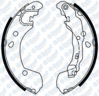 ARKA FREN BALATASI PABUC CLIO III CLIO GRANDTOUR MODUS MICRA NOTE 1,2 / 1,4 / 1,5 / 1,6