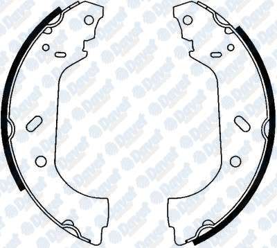 ARKA FREN BALATASI PABUCLU JUMPY EVASION SCUDO EXPERT 1,9TD 1,6 1,8 2,0 HDI 1,9