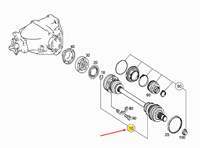 AKS MILI ARKA W203 02>07 CL203 02>08 S203 02>07 C209 02>09 A209 03>10