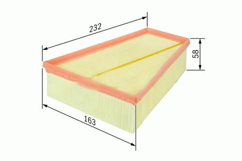 HAVA FİLTRESİ NISSAN QASHQAI 1.6-2.0DCİ- XTRAIL 07=> CHEVROLET KALEOS 08=> 2.0 DCİ