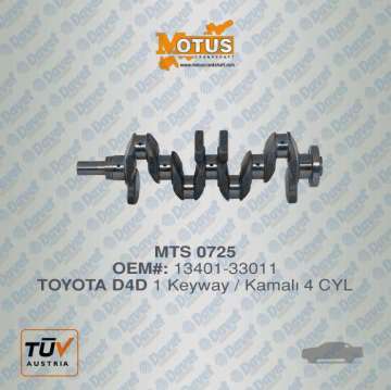KRANK MILI COROLLA 1,4 D4D 1NDTV 02-07 TEK KAMALI