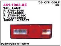 Stop Lambası Sag Volkswagen Golf I 74-83
