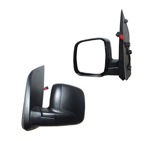 DIŞ DİKİZ AYNASI SOL ELEKTRİKLİ (DESENLİ) FIORINO-BIPPER-NEMO 07=>