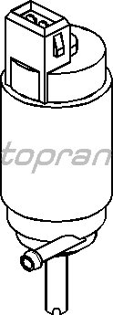 SU FISKIYE MOTORU TEK CIKIS ASTRA G-CORSA C-VECTRA B-C-GOLF III-IV-CADDY II-POLO-PASSAT