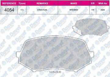 FREN BALATASI ON MITSUBISHI CANTER F 711